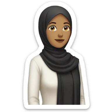 Islam woman sticker