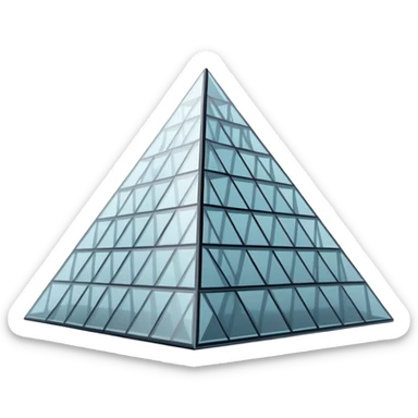 Pyramide du Louvre sticker