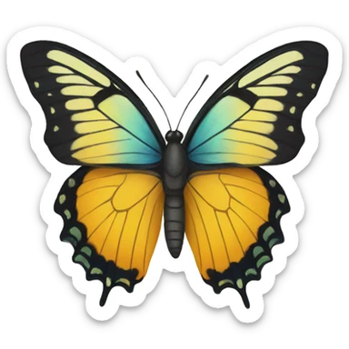 butterfly sticker