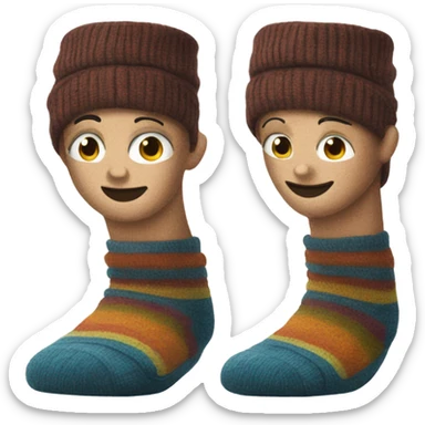 slouch socks sticker