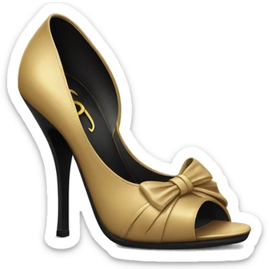 ysl high heels sticker