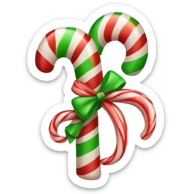 Candy cane  sticker