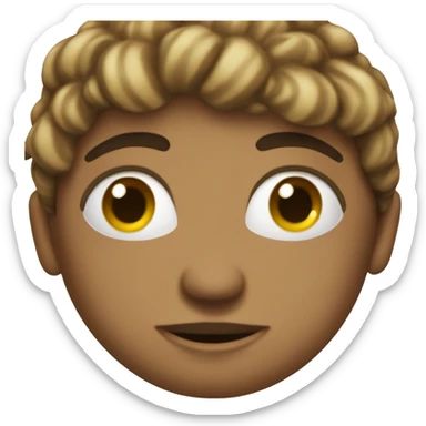 Persona gorda co el simbolo de prohibido  sticker