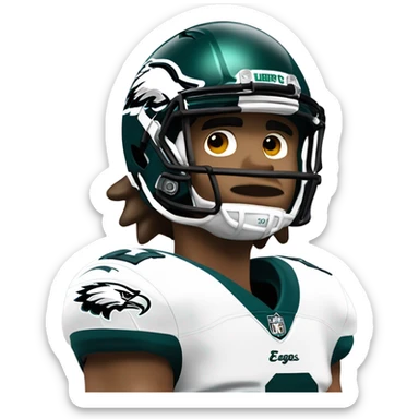Eagles Jalen Hurts  sticker