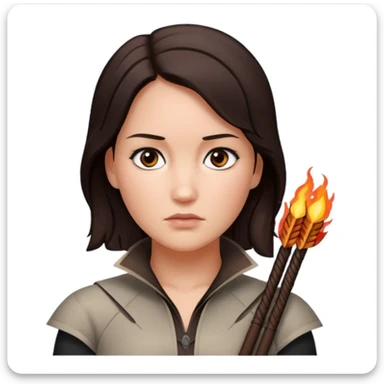 Katniss Everdeen  sticker