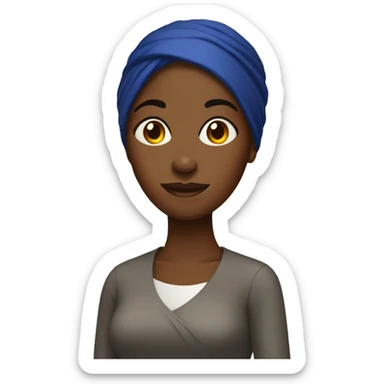 Haitian Woman  sticker