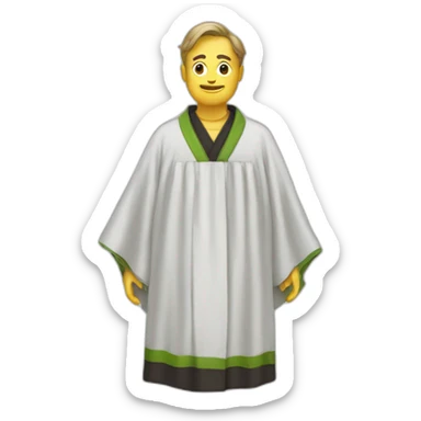 robe d'avocat sticker