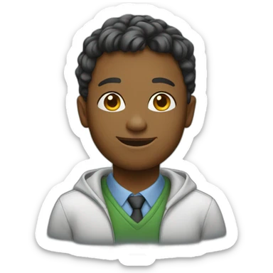 successful student sticker