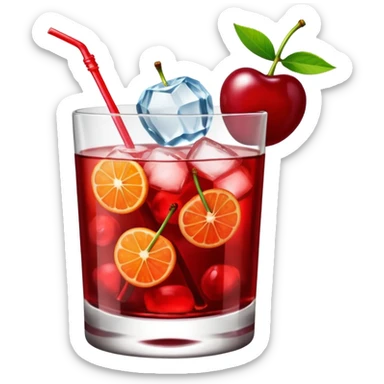 Mach mir einen Cherry Negroni  sticker