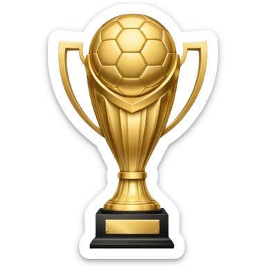 World Cup trophy sticker