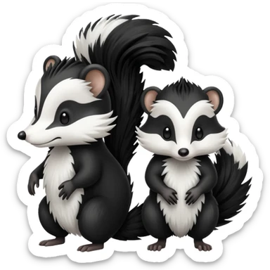 Skunks sticker
