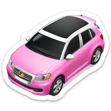 Hellokitty car sticker