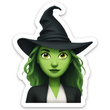 Elphaba sticker