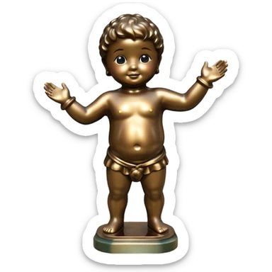 manneken pis sticker