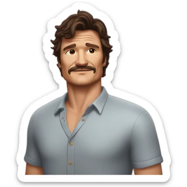 Pedro pascal daddy sticker