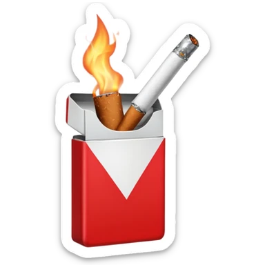 cigarette marlboro sticker
