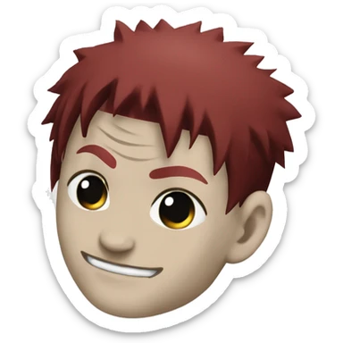 Gaara tatouage sticker