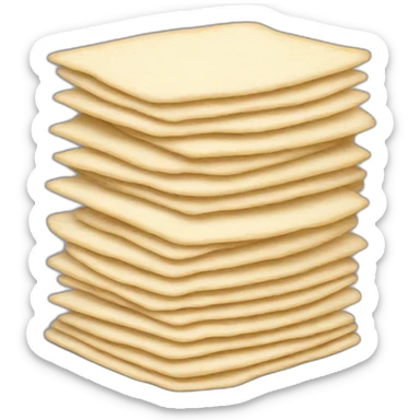 Small Stack of flour tortillas sticker