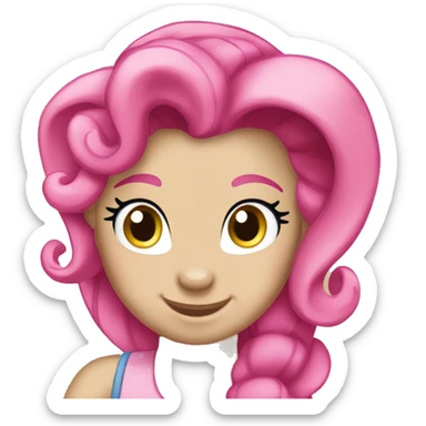 Pinkie pie my little pony  sticker