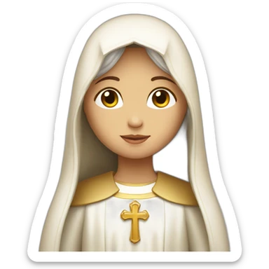 Our lady of Fatima sticker