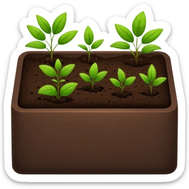 garden bed sticker