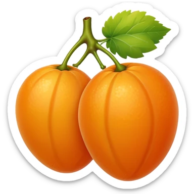 orange grape sticker