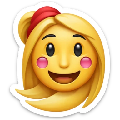 Hazme el emoji de una prensa al estilo iphone sticker