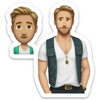 Ryan gosling and Azerbaijan sticker