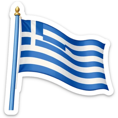 GREECE FLAG sticker
