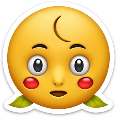 choking the chicken with one hand around the chickens neck sticker