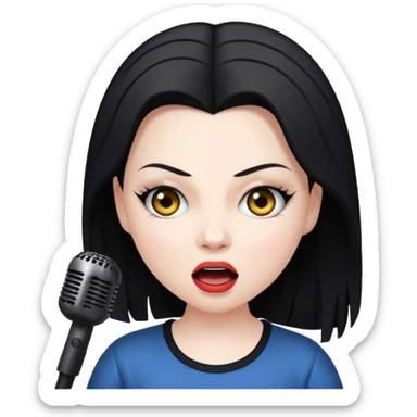 amy lee singing sticker