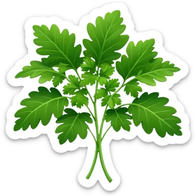 cilantro sticker