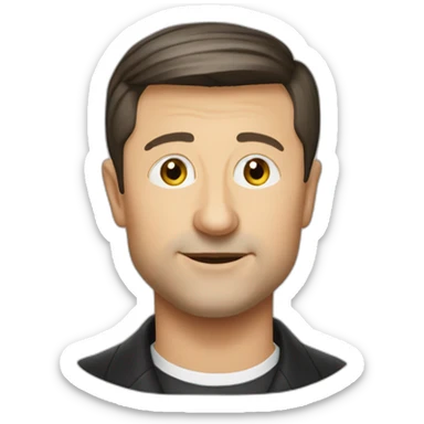 Vladimir zelenskyi sticker