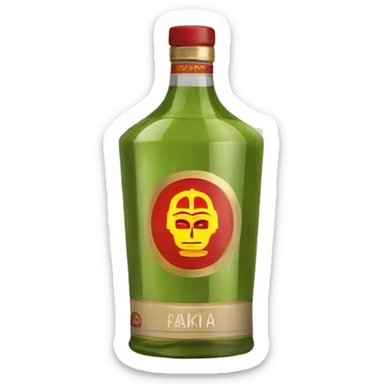 Super macedonian Patriotic Rakia Rakija sticker