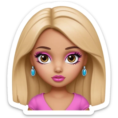 pretty bratz that looks like Katrina Kiaf sticker