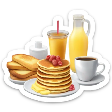 breakfast sticker