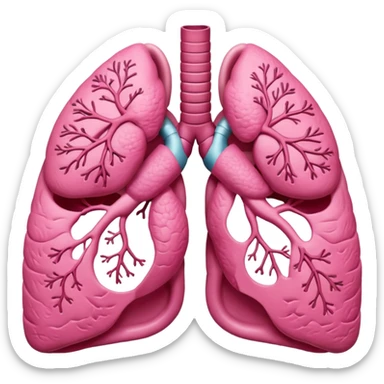 lungs sticker