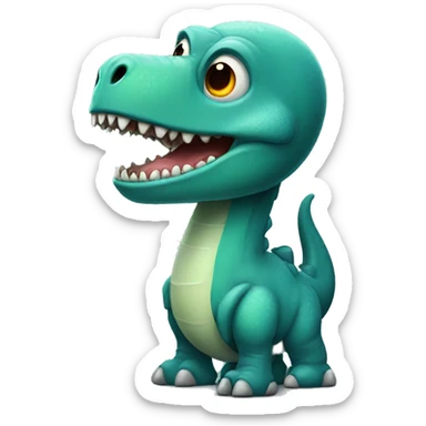 Space dinosaur  sticker