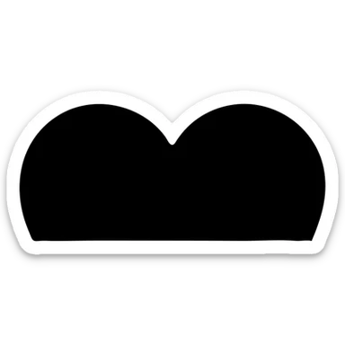 Convert to a clean, modern icon style with black and pink color scheme, no hearts, minimal details, flat color, suitable for app icons. sticker