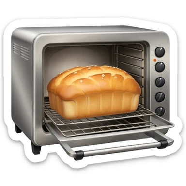 oven bakes sticker