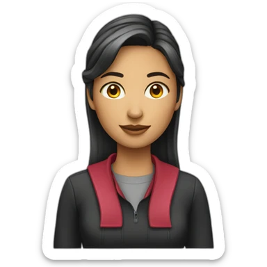 woman-Ruby-computer-programmer sticker