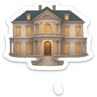 Mansion sticker