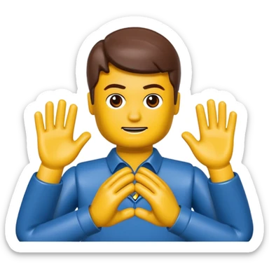 the hands need to be around the neck, hands like a lego person sticker