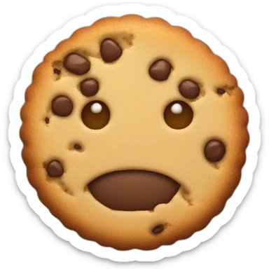 A single cookie sticker