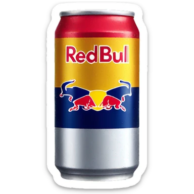 canette de Red Bull sticker