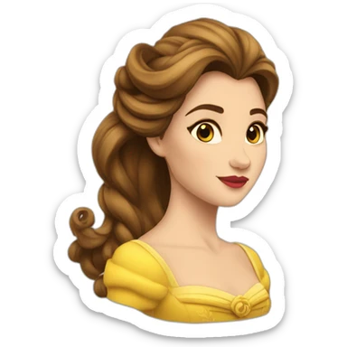 Belle et la bête  sticker