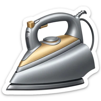Clothes iron  sticker