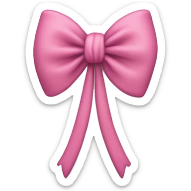 Bow sticker