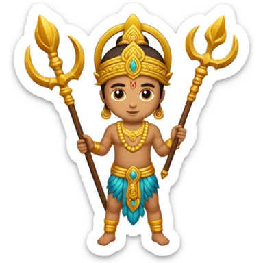 Load murugan weapons  sticker