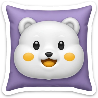 Soft Pillow sticker